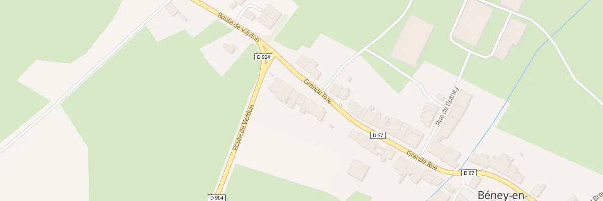 Plan du 6 Rue Grand-Rue à Beney-en-Woëvre