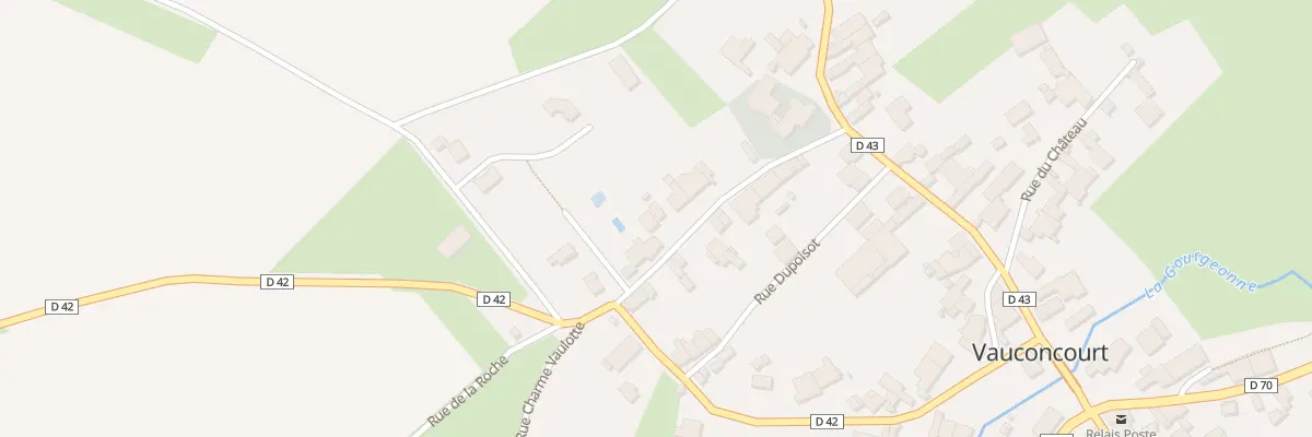 Plan du 9 Rue Vinot à Vauconcourt-Nervezain