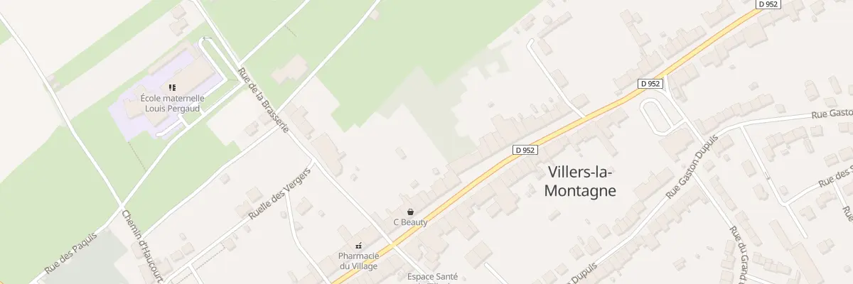 Plan du 64 Rue Emile Curicque à Villers-la-Montagne