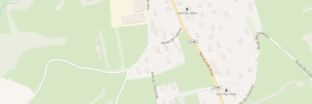 Plan du 5234 Rte de Cumont à Confort