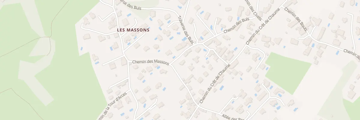 Plan du 50 Che des Buis à Saint-Ismier