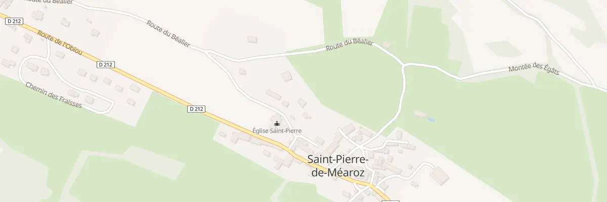 Plan du 56 Rte de la Blachette à Saint-Pierre-de-Méaroz