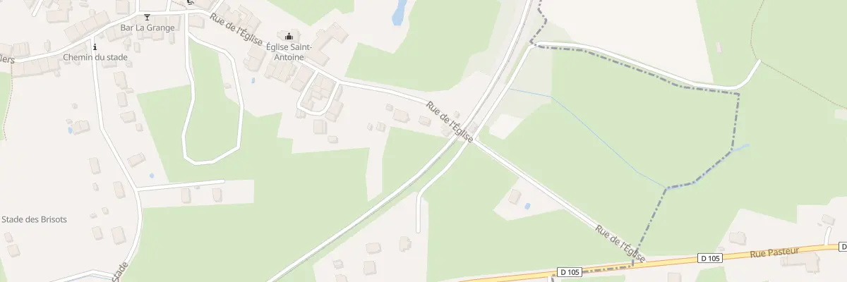 Plan du 24 Rue de l’Eglise à Aiglepierre