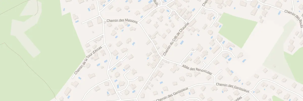 Plan du 41 Che des Massons à Saint-Ismier