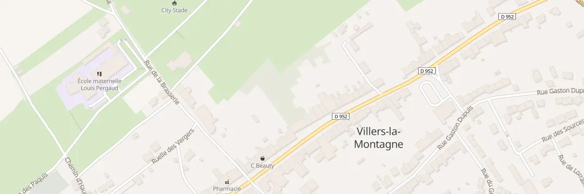 Plan du 60 Rue Emile Curicque à Villers-la-Montagne