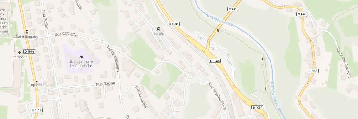 Plan du 183 Rue Antoine Favre à Valserhône