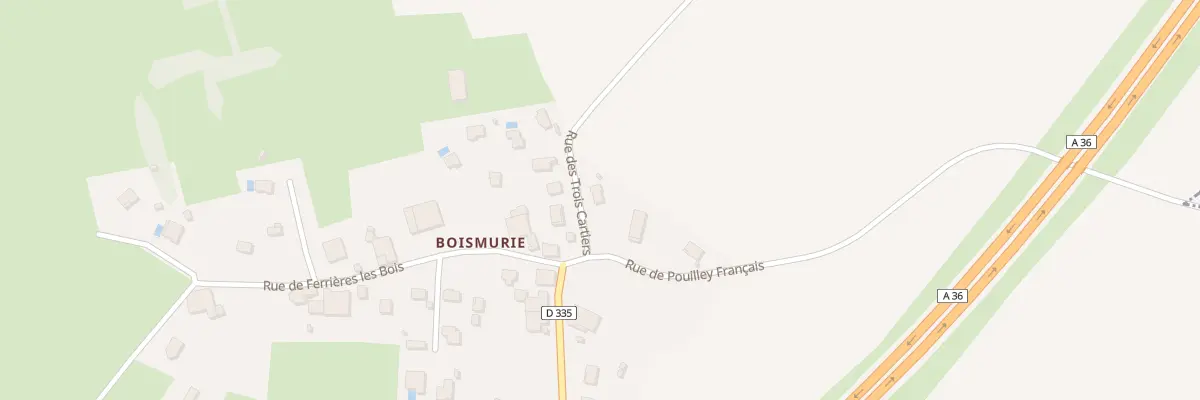 Plan du 2 Rue des Trois Cartiers à Saint-Vit