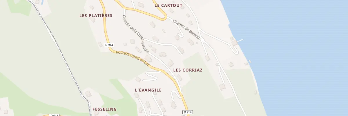 Plan du 219 Che de la Chataigneraie à Conjux