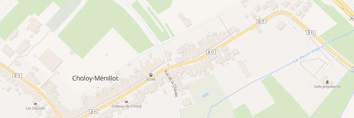 Plan du 58 Rue de Toul à Choloy-Ménillot