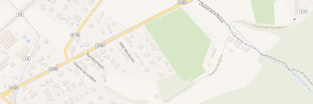Plan du 666 Rue Charles de Gaulle à Murianette
