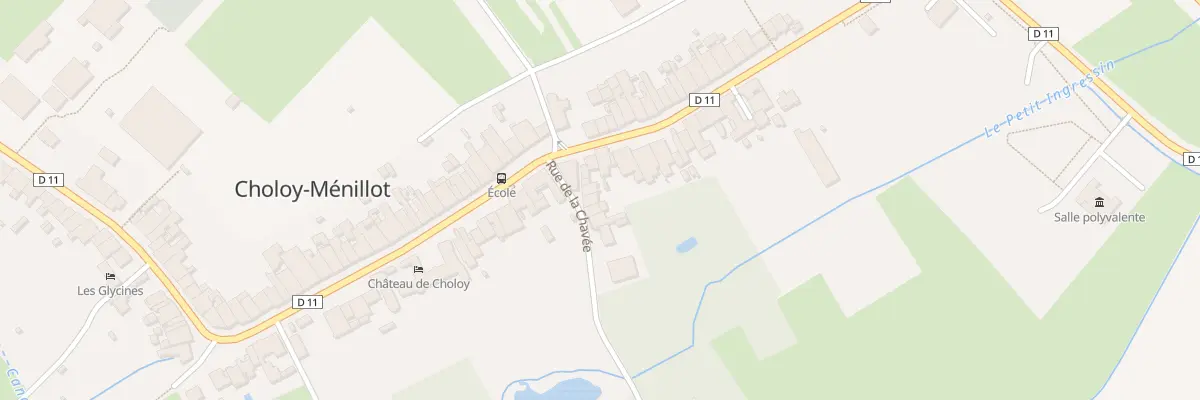 Plan du 35 Rue de la Chavée à Choloy-Ménillot