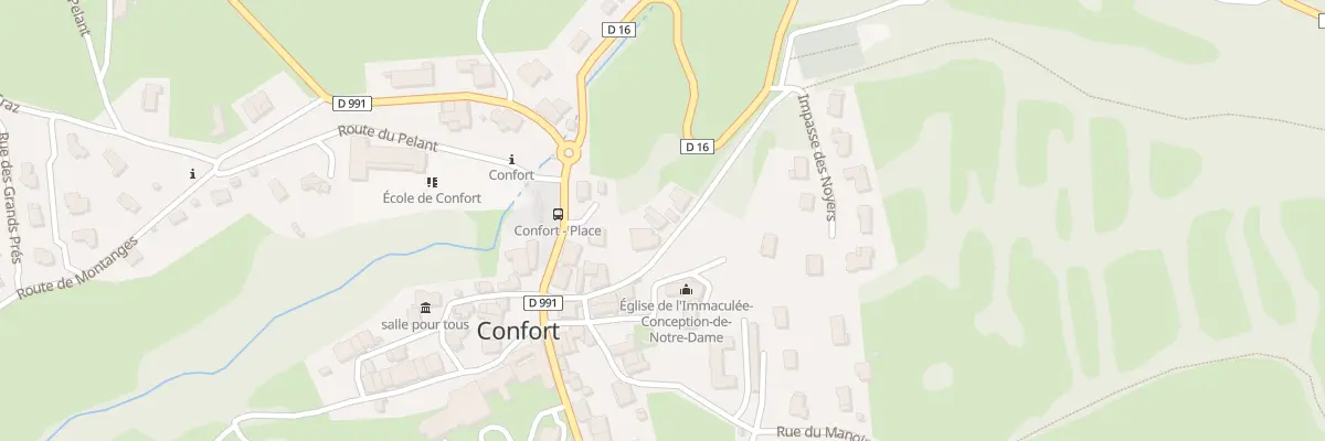 Plan du 109 Rue de la Forge à Confort