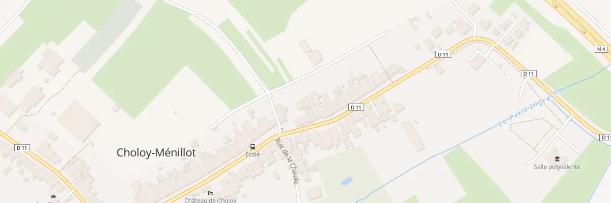 Plan du 52 Rue de Toul à Choloy-Ménillot