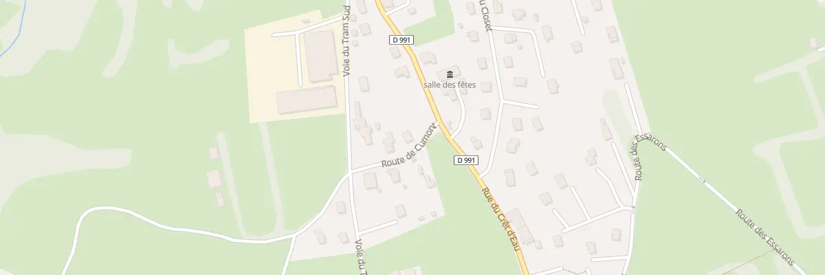 Plan du 32 Rte de Cumont à Confort