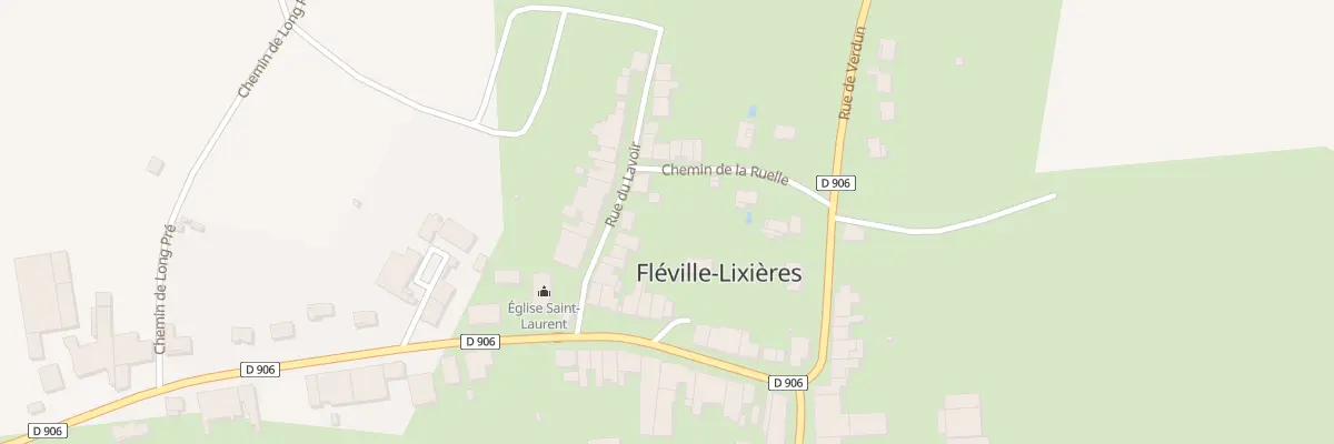 Plan du 4B Rue du Lavoir à Fléville-Lixières