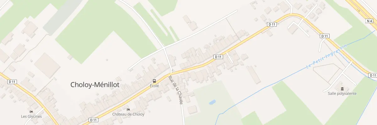 Plan du 54 Rue de Toul à Choloy-Ménillot