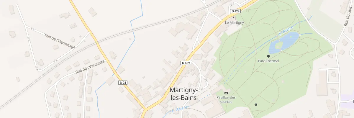 Plan du 59 Rue de la Republique à Martigny-les-Bains