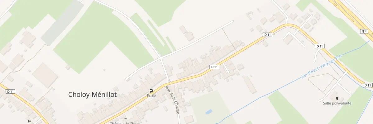 Plan du 50 Rue de Toul à Choloy-Ménillot