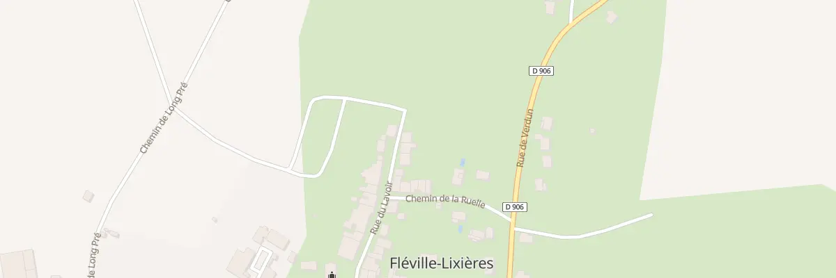 Plan du 17 Rue du Lavoir à Fléville-Lixières