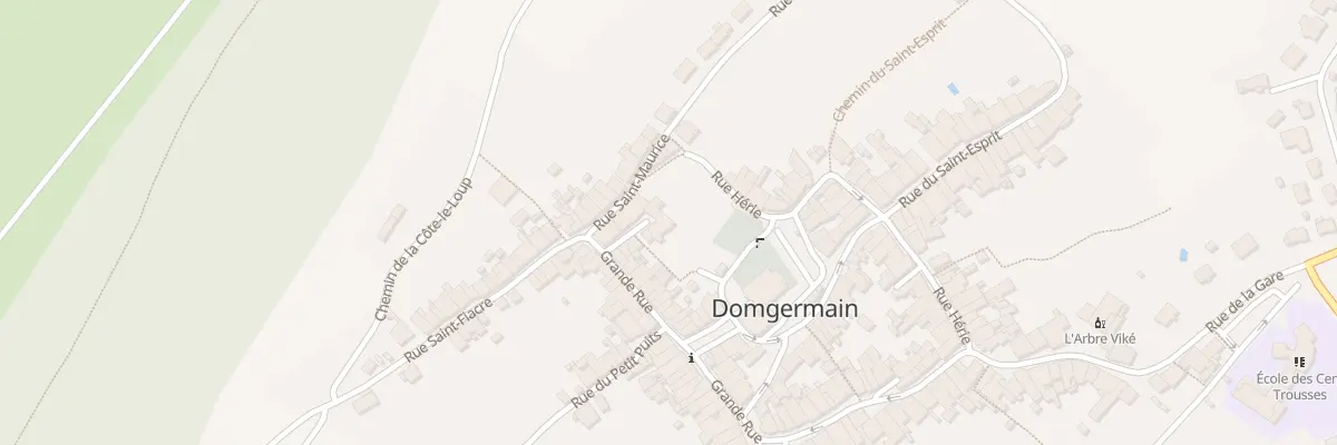 Plan du 4 Imp du Château à Domgermain