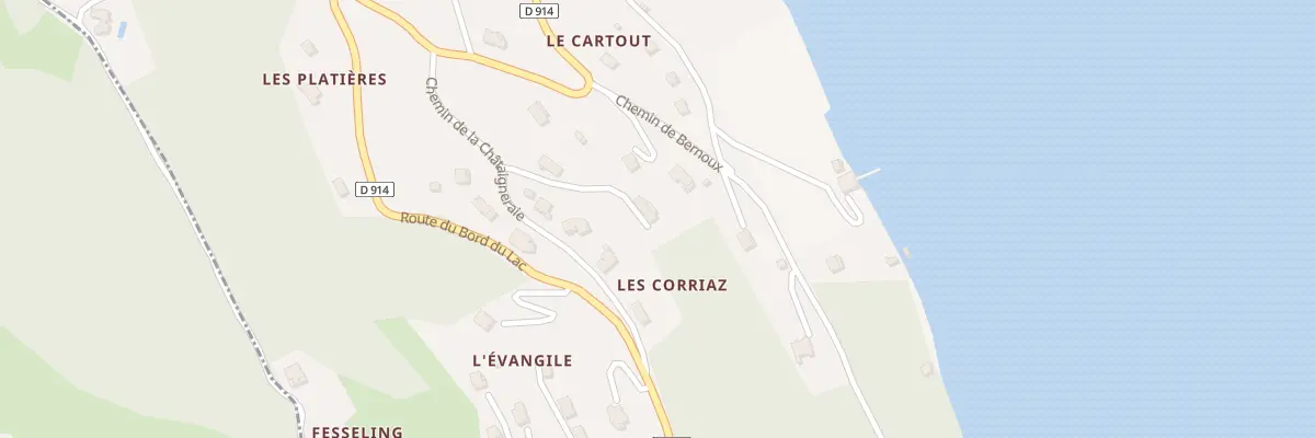 Plan du 5187F Les Corriaz à Conjux