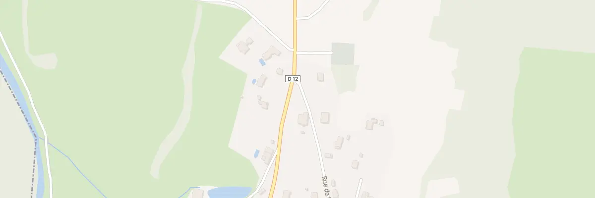 Plan de Au Pre Couteret à Buffard