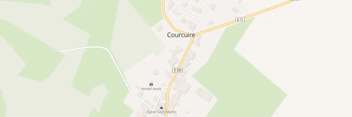 Plan du 6 Gr Grande Rue à Courcuire