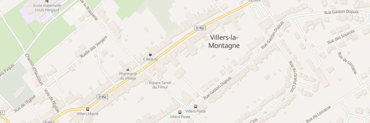 Plan du 67 Rue Emile Curicque à Villers-la-Montagne
