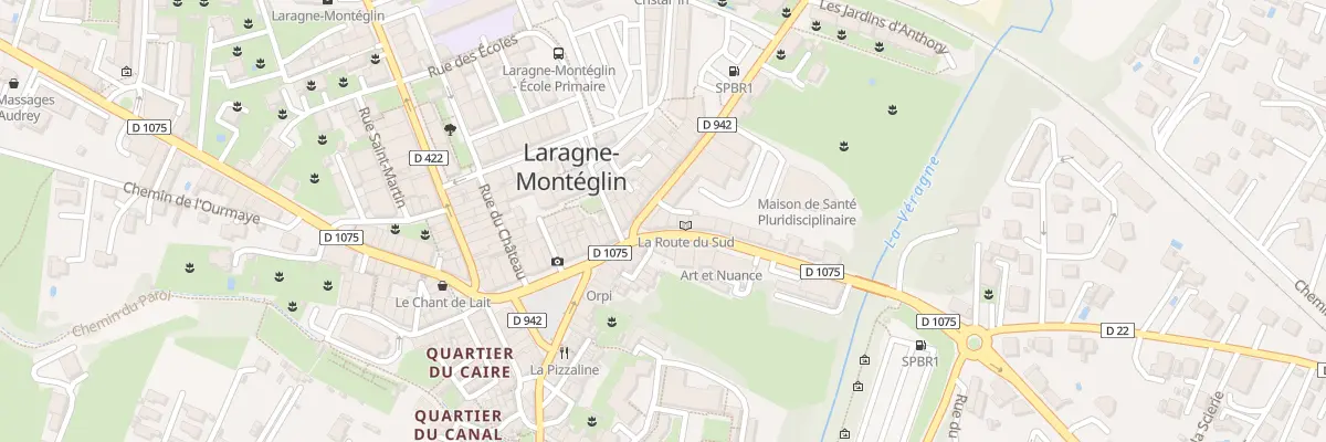 Plan du 3 Av de Provence à Laragne-Montéglin