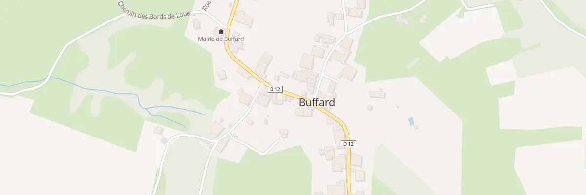 Plan du 22 Gr Grande Rue à Buffard