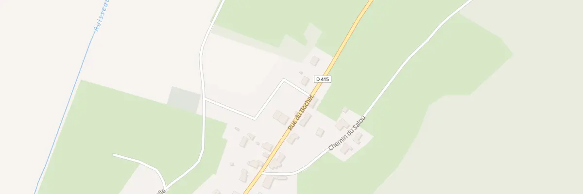 Plan du 33 Rue du Bochet à Lavernay