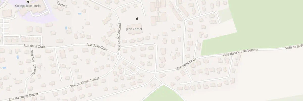 Plan du 8 Rue de la Grande Planche à Saint-Vit