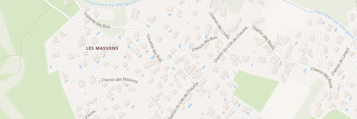 Plan du 62 Che Millet à Saint-Ismier