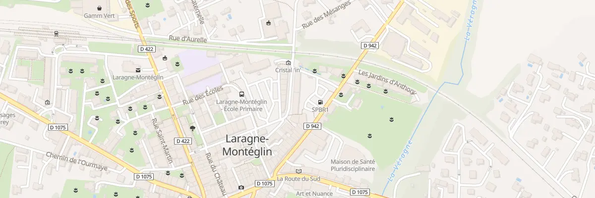 Plan du 4 Rue Ernest Esclangon à Laragne-Montéglin