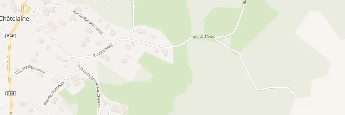 Plan du 10 Rte d’Ivory à La Châtelaine