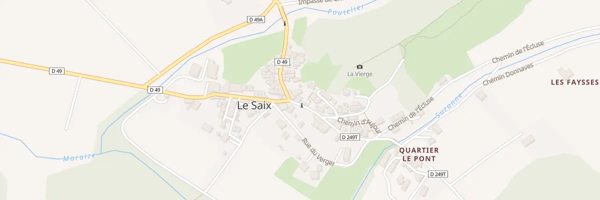 Plan du 5007 Pl St Paul au Saix