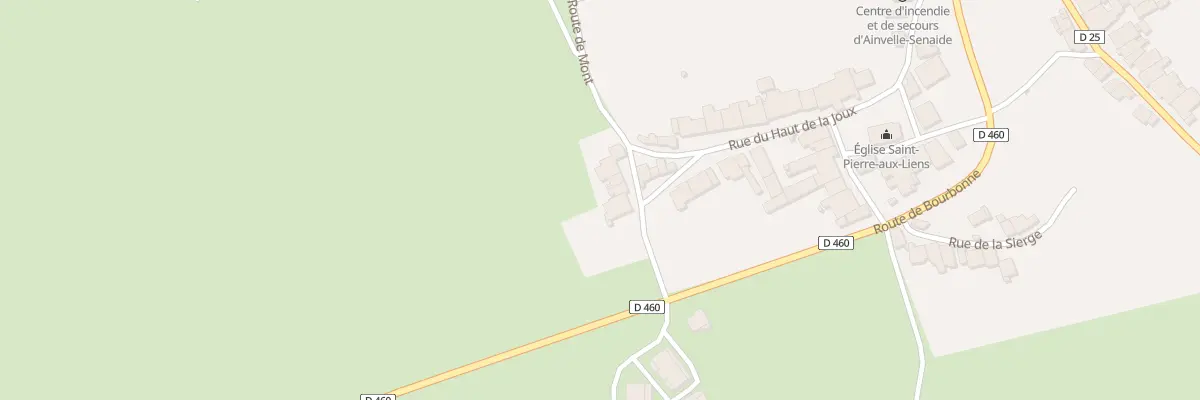 Plan du 91 Rte de Mont à Ainvelle