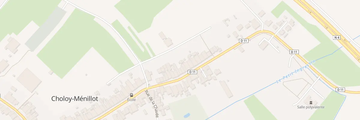 Plan du 40 Rue de Toul à Choloy-Ménillot