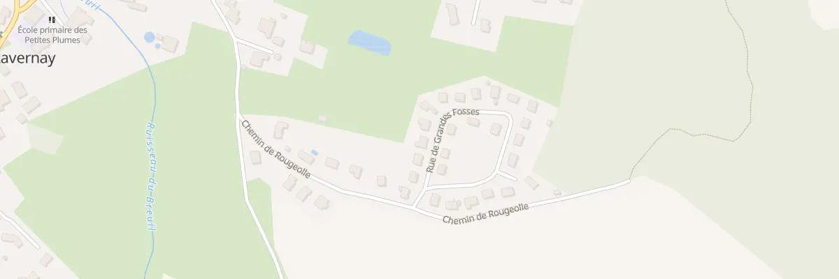 Plan du 4 Rue des Grandes Fosses à Lavernay