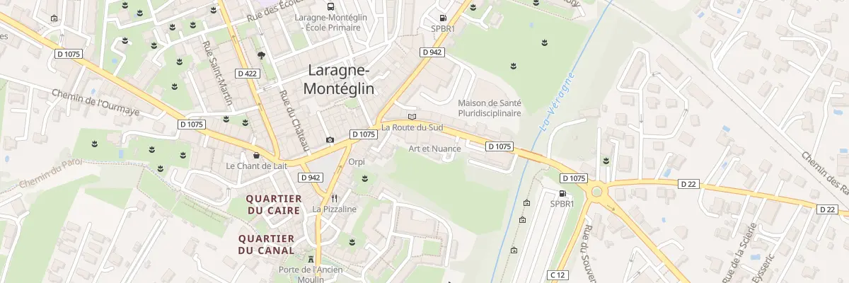 Plan du 12 Av de Provence à Laragne-Montéglin
