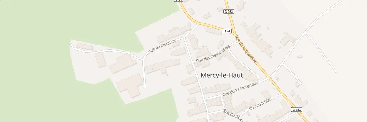 Plan du 65 Rue des Chenevières à Mercy-le-Haut