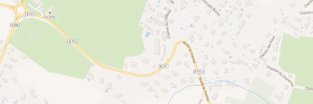 Plan du 407 Av du Golf à Vaulnaveys-le-Haut