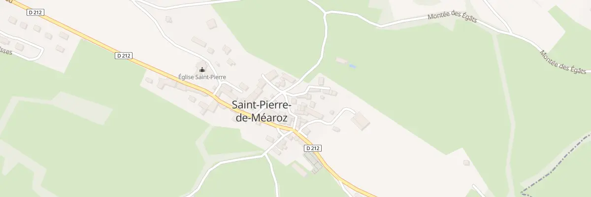 Plan du 5024 Saint Pierre de Mearotz à Saint-Pierre-de-Méaroz