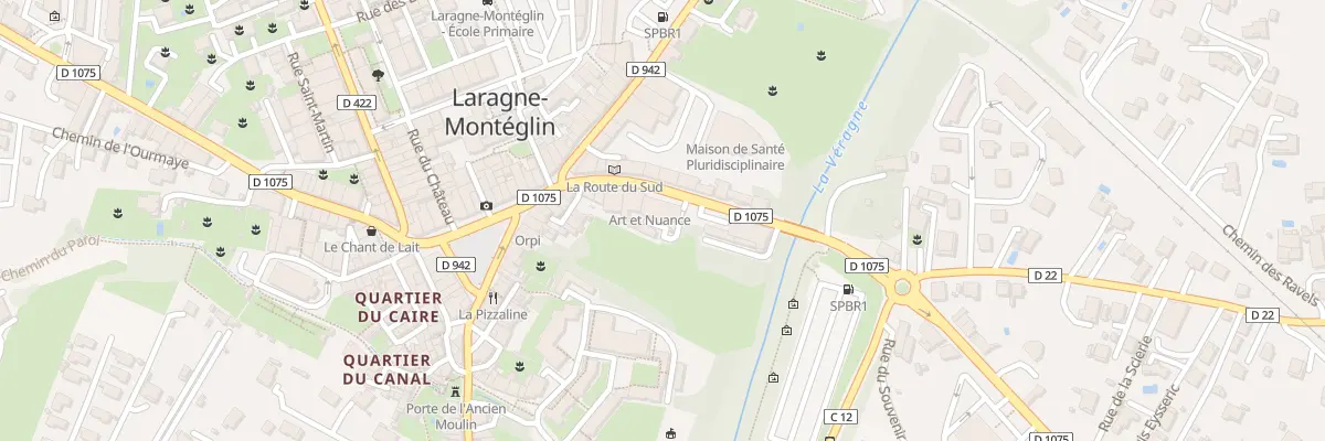 Plan du 16 Av de Provence à Laragne-Montéglin