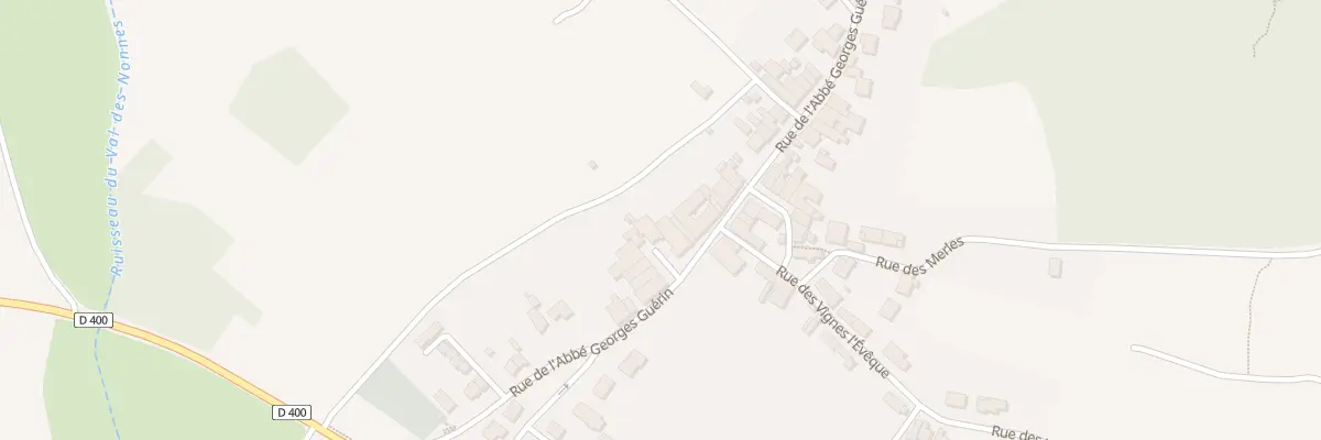 Plan du 243 Rue de l’Abbé Georges Guérin à Écrouves