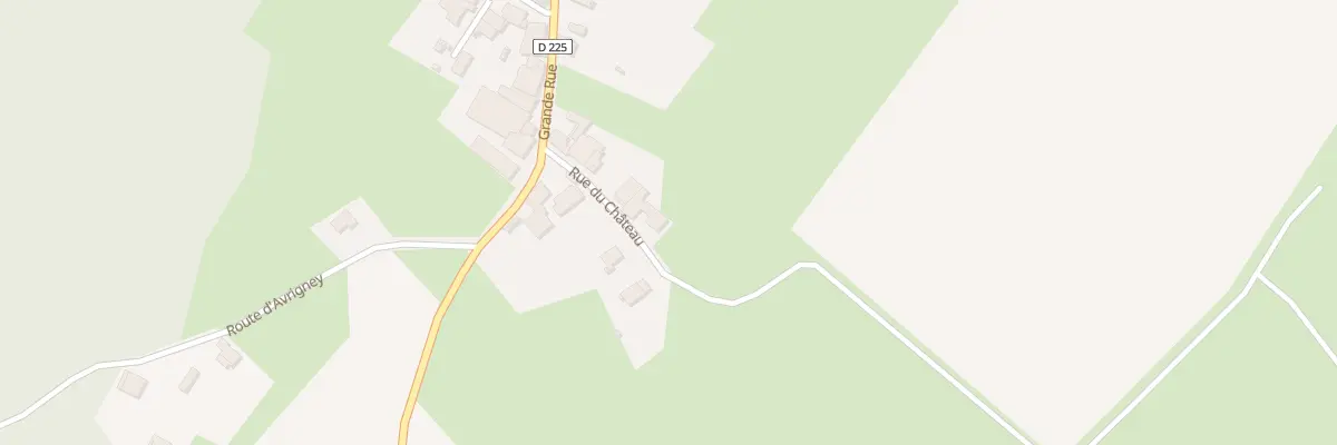Plan du 9 Rue du Chateau à Courcuire