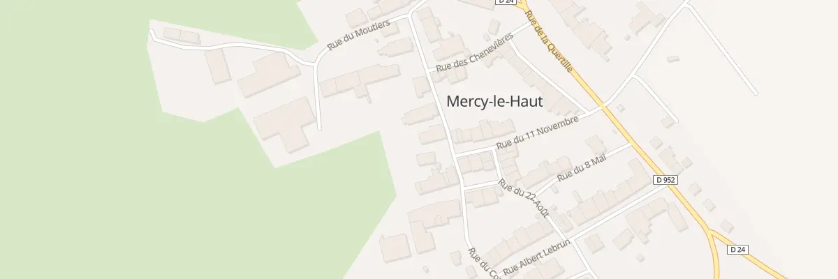 Plan du 37 Rue du Comte de Mercy à Mercy-le-Haut