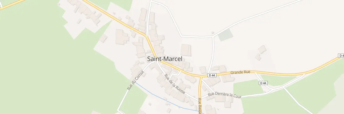 Plan du 10 Gr Grand Rue à Saint-Marcel