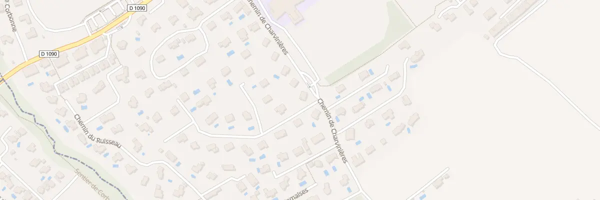 Plan du 6080 Charviniere à Saint-Ismier