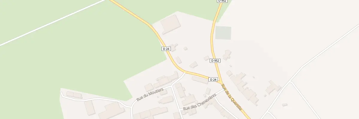 Plan du 75B Rue de Boudrezy à Mercy-le-Haut